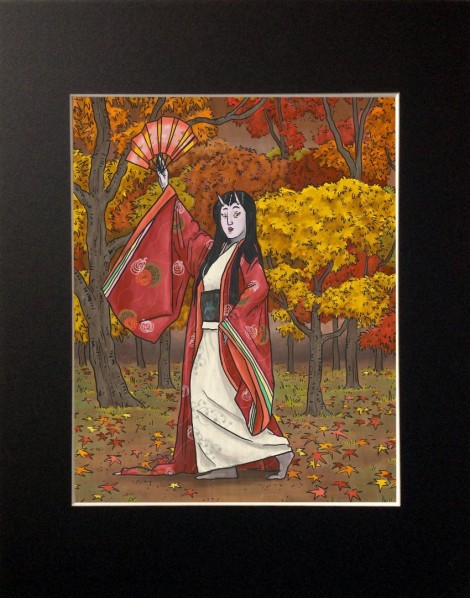 Momiji Print, 8x10 inches